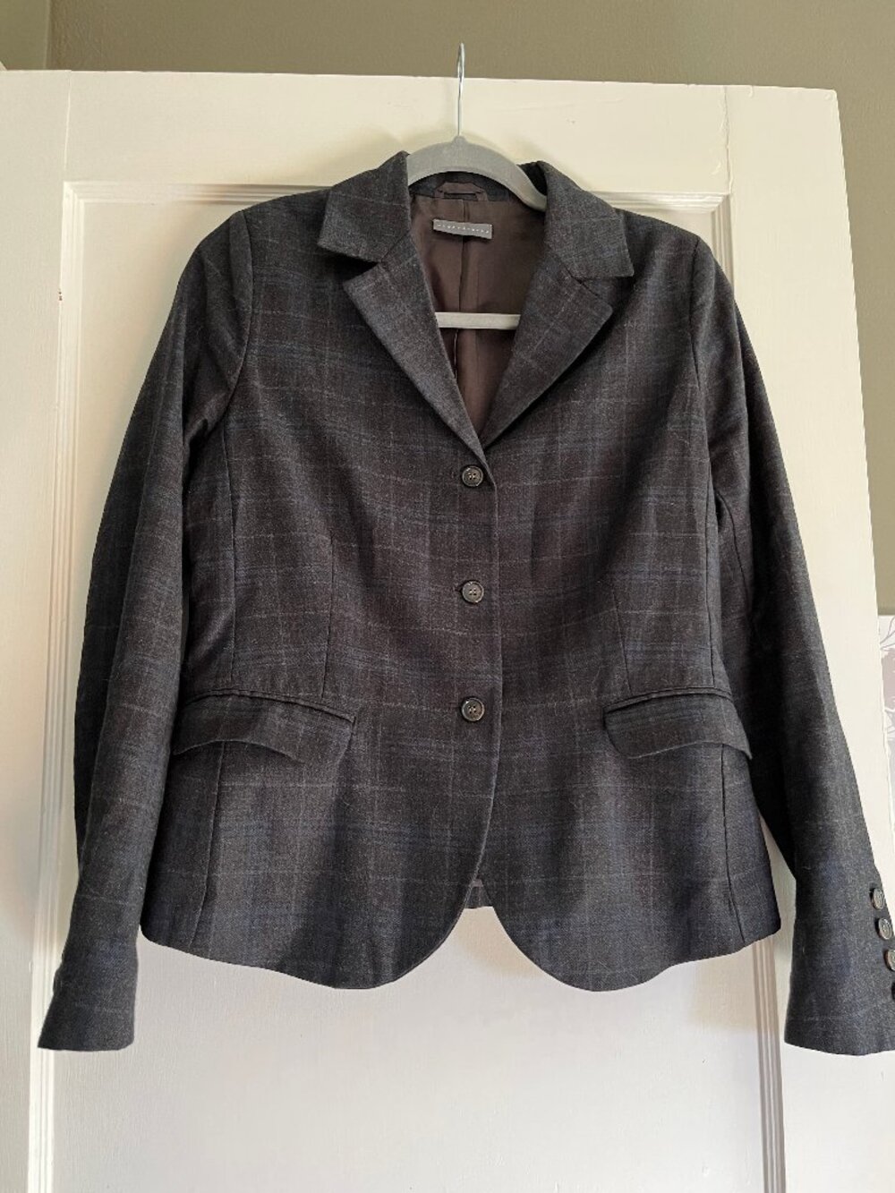 Nygardsanna Wool Plaid Jacket Blazer